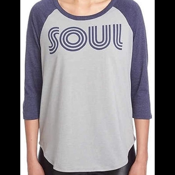 Chaser Tops - Chaser Soul Baseball 3/4 Sleeve Tee Shirt.